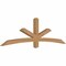 Ekena Millwork Alberta Smooth Timber Gable Bracket, Western Red Cedar, 84"W x 24"H x 3 1/2"D x 3 1/2"F, 7/12 Pitch GBW084X24X0404ALB00SWR - alternate 3